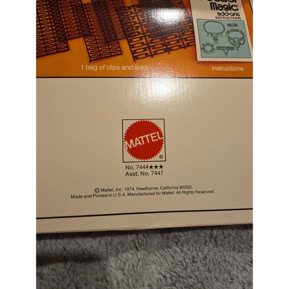 Jewel Magic Plains Indian Designs Mattell Vintage 1974 Jewelry Maker - Picture 3 of 3